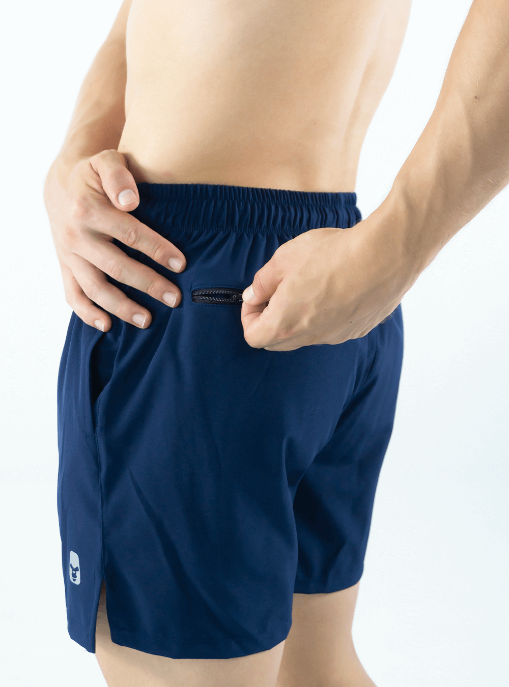 DARK BLUE TIGHT SHORTS