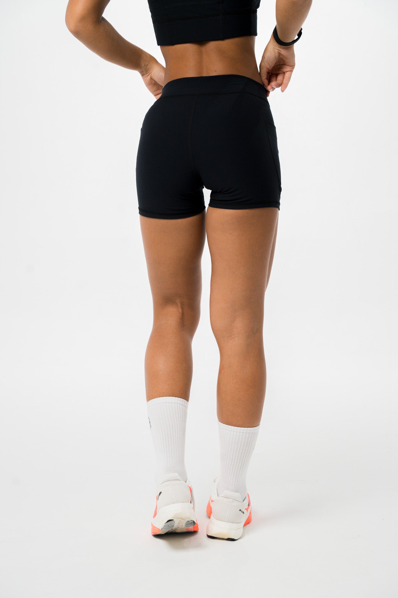 BLACK BUDDY SHORTS