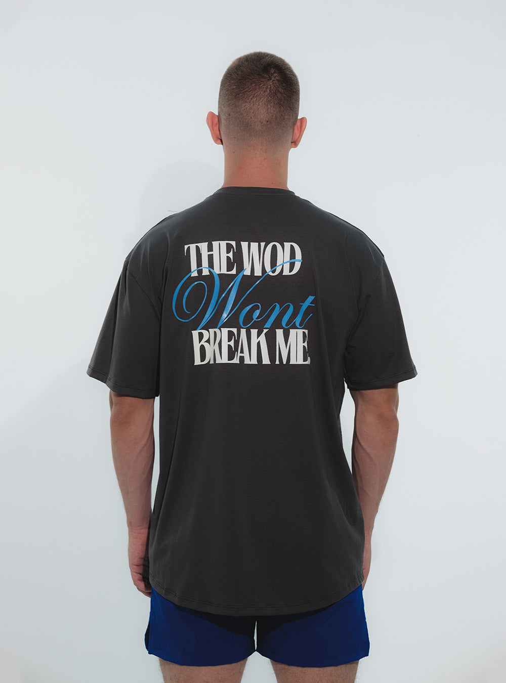 COOL TOUCH COTTON T-SHIRT THE WOD WONT BREAK ME
