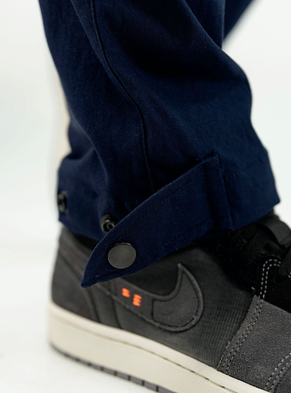 DARK BLUE UTILITY CARGO PANTS