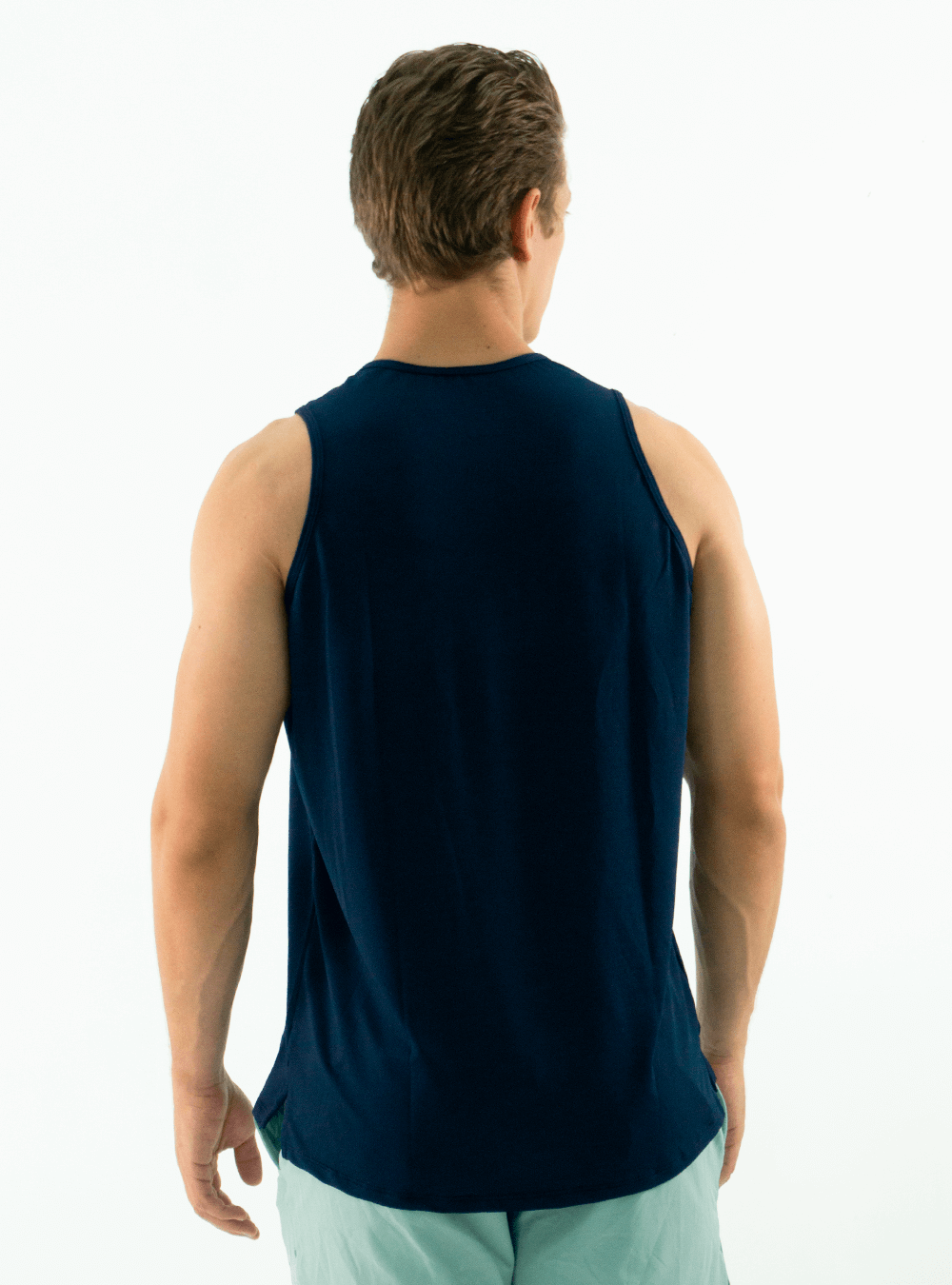 DARK BLUE RUNNING SKELETON