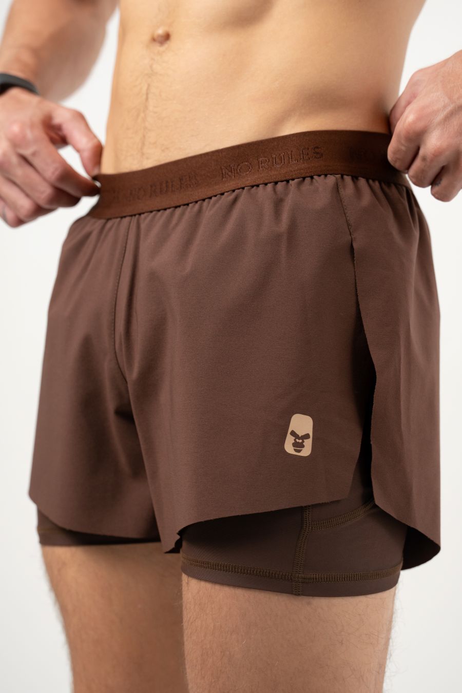 Core Motion Chocolate Shorts