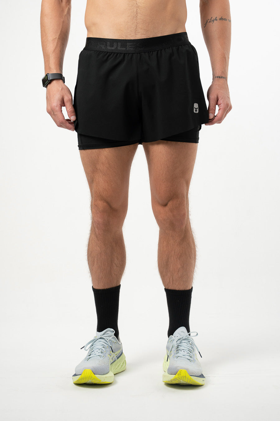 Core Motion Black Shorts