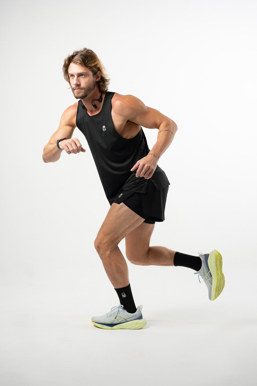 Core Motion Black Shorts
