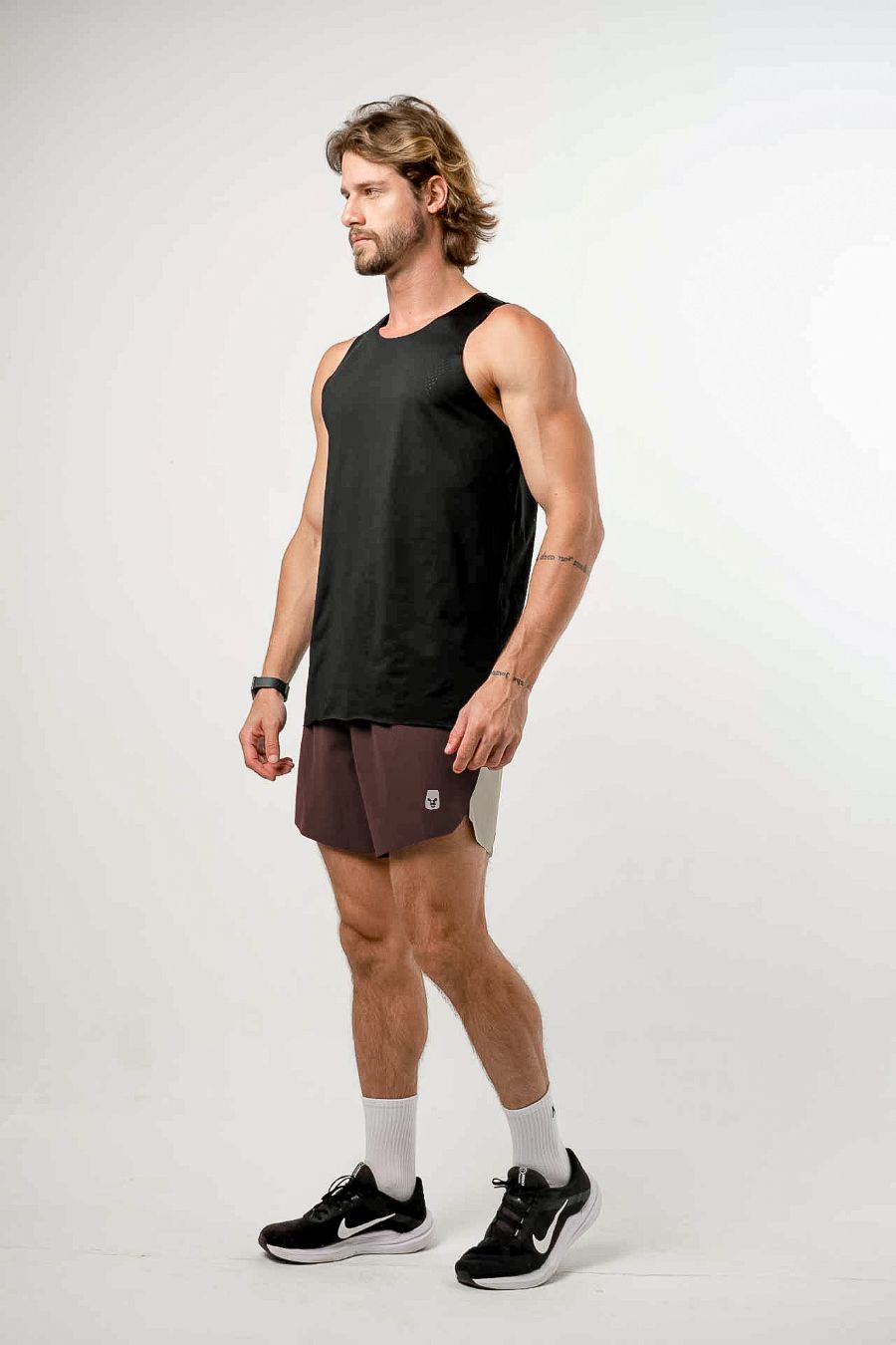 Running Pro Retro Chocolate Shorts
