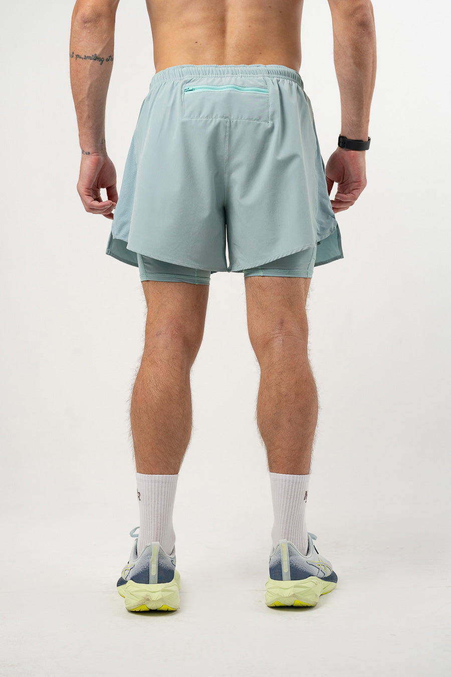 Mint Green Running Shorts