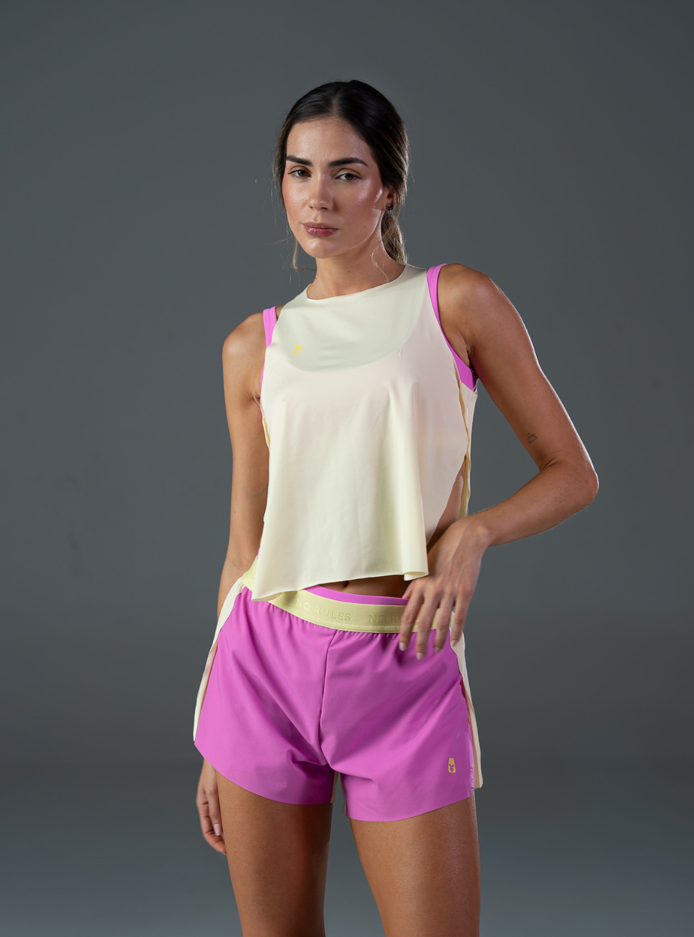 Pleat Butter-Pink Blush Set