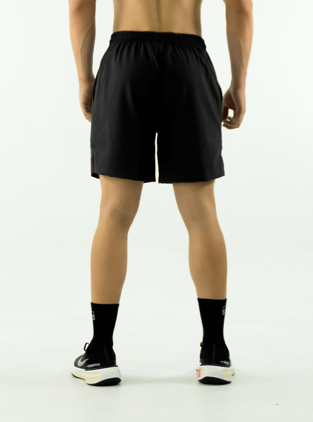 BASIC BLACK SHORTS