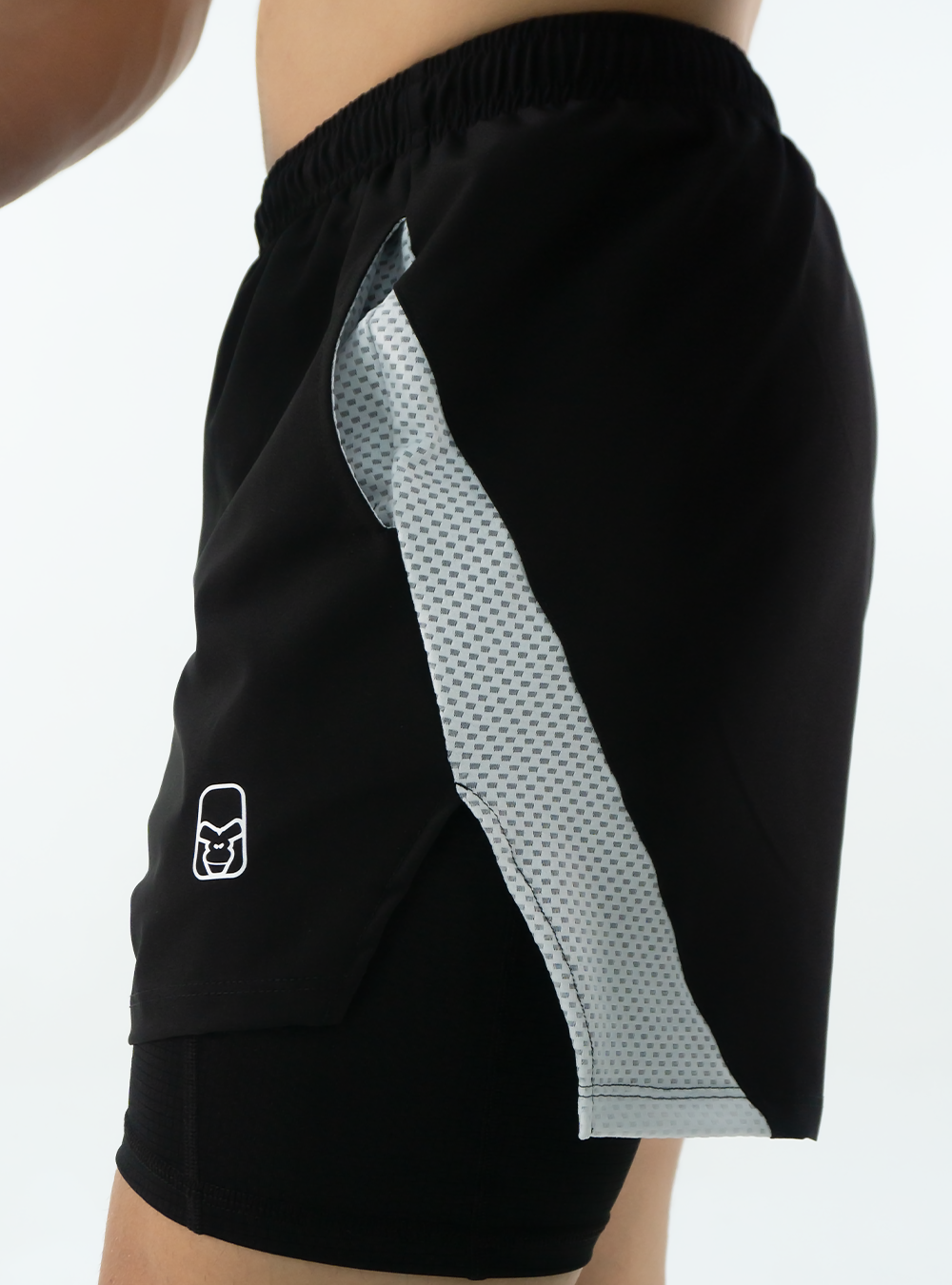 BLACK RUNNING SHORTS 2.0