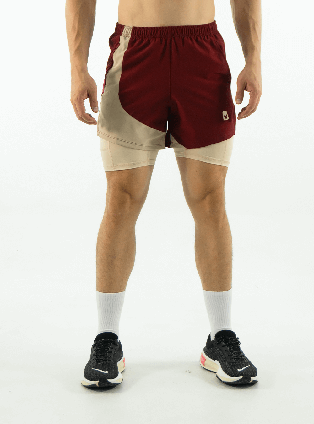 Wine Red Running Shorts 2.0