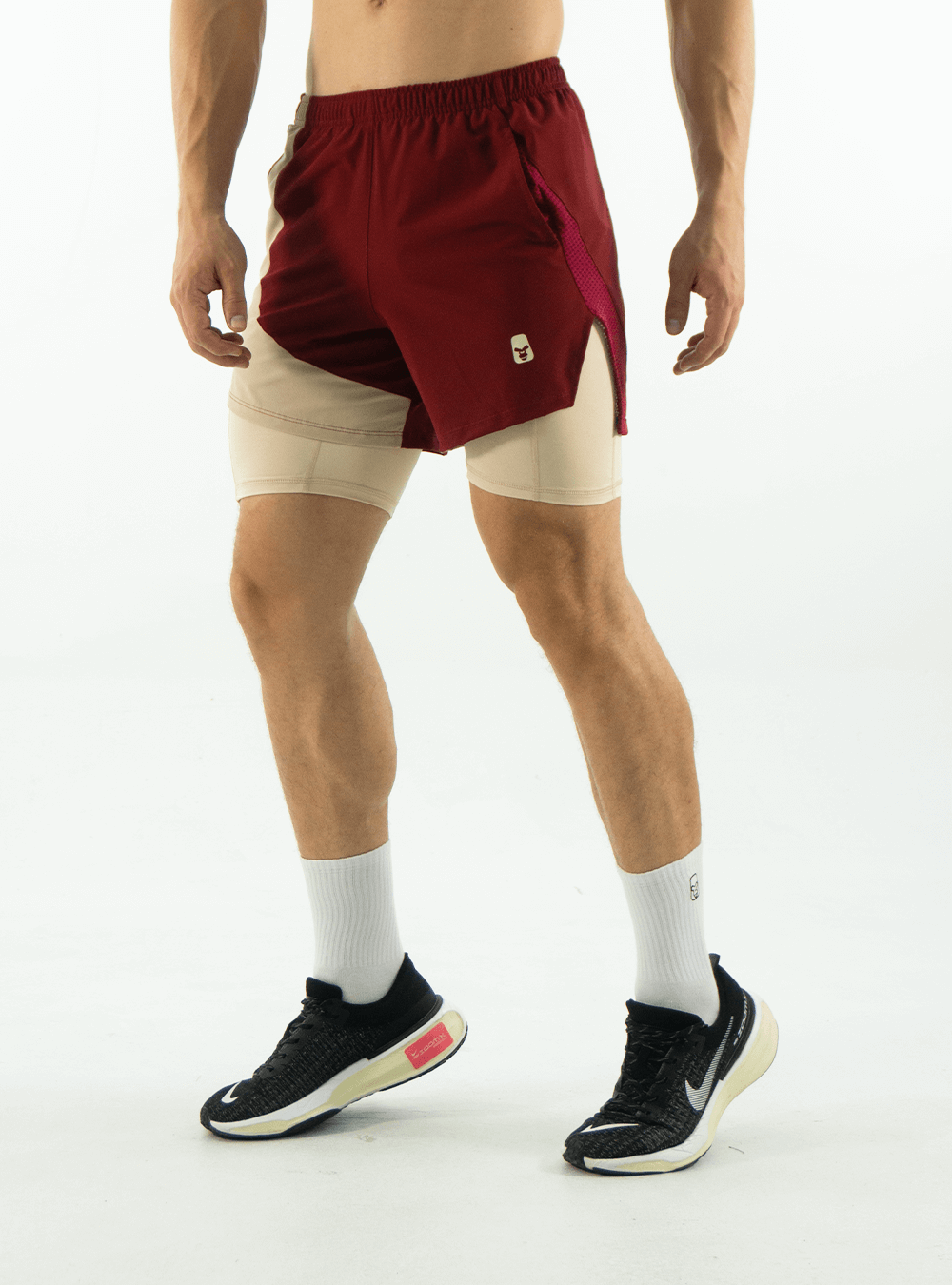 Wine Red Running Shorts 2.0