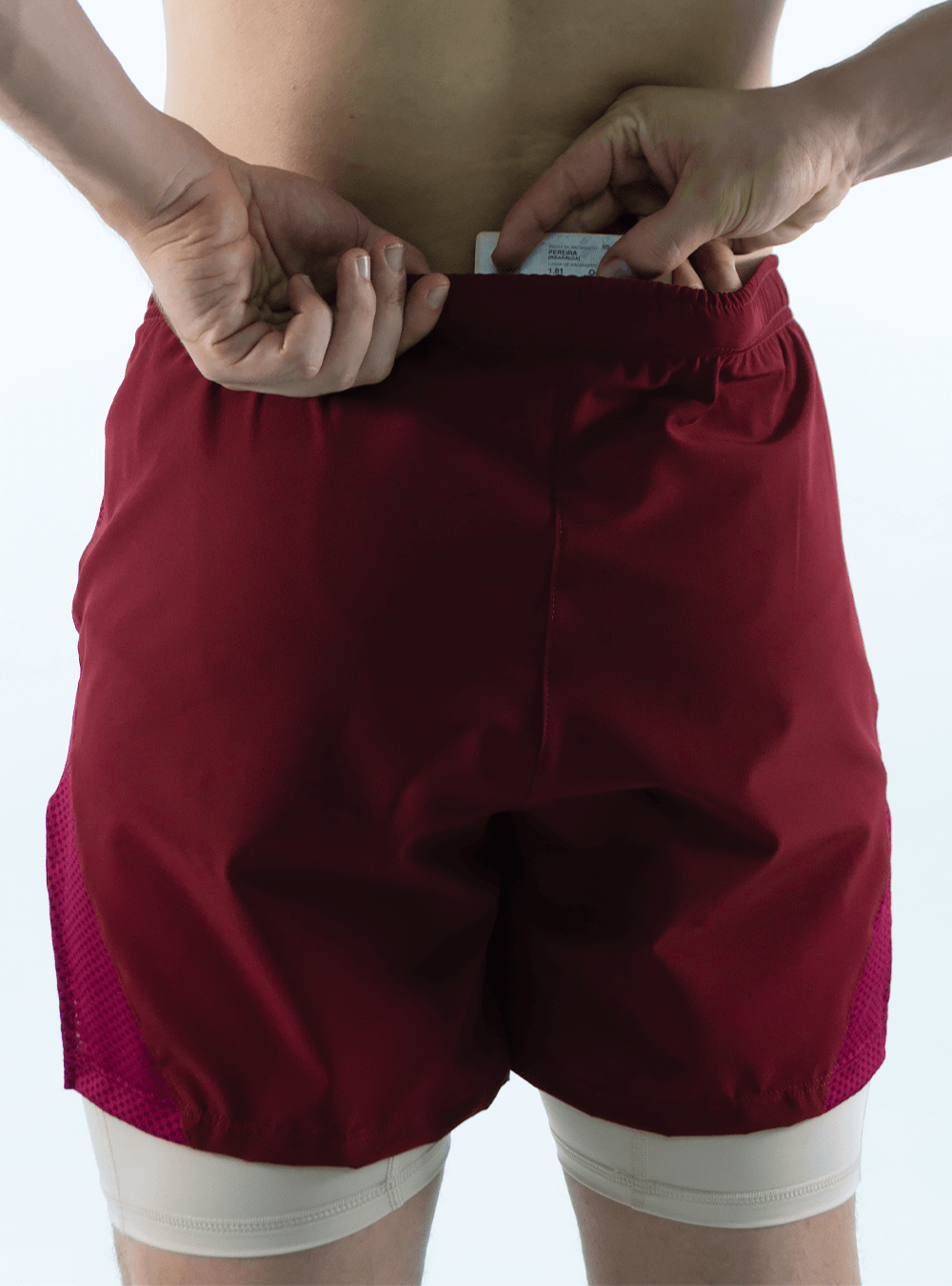 Wine Red Running Shorts 2.0