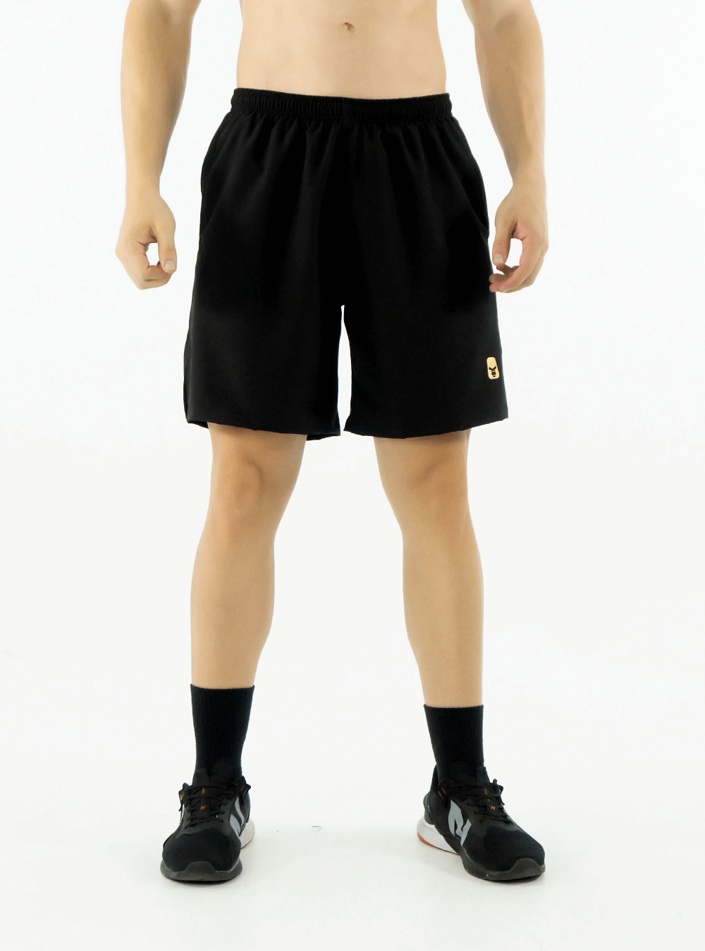 SHORTS WITH BLACK LYCRA