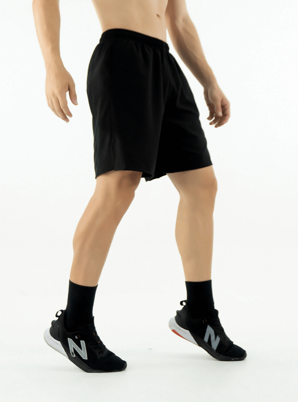 SHORTS WITH BLACK LYCRA