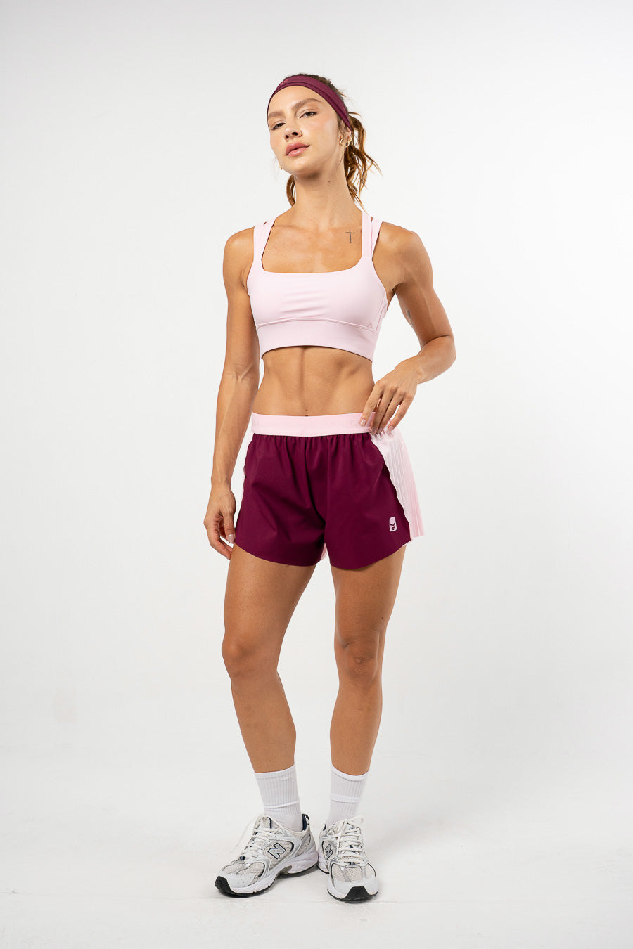 Running Performance Shorts Eggplant