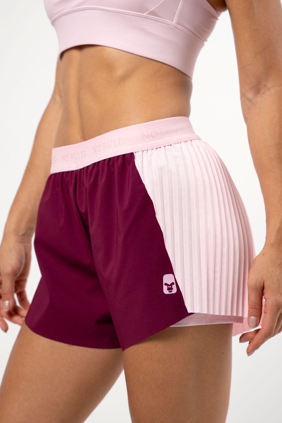 Running Performance Shorts Eggplant