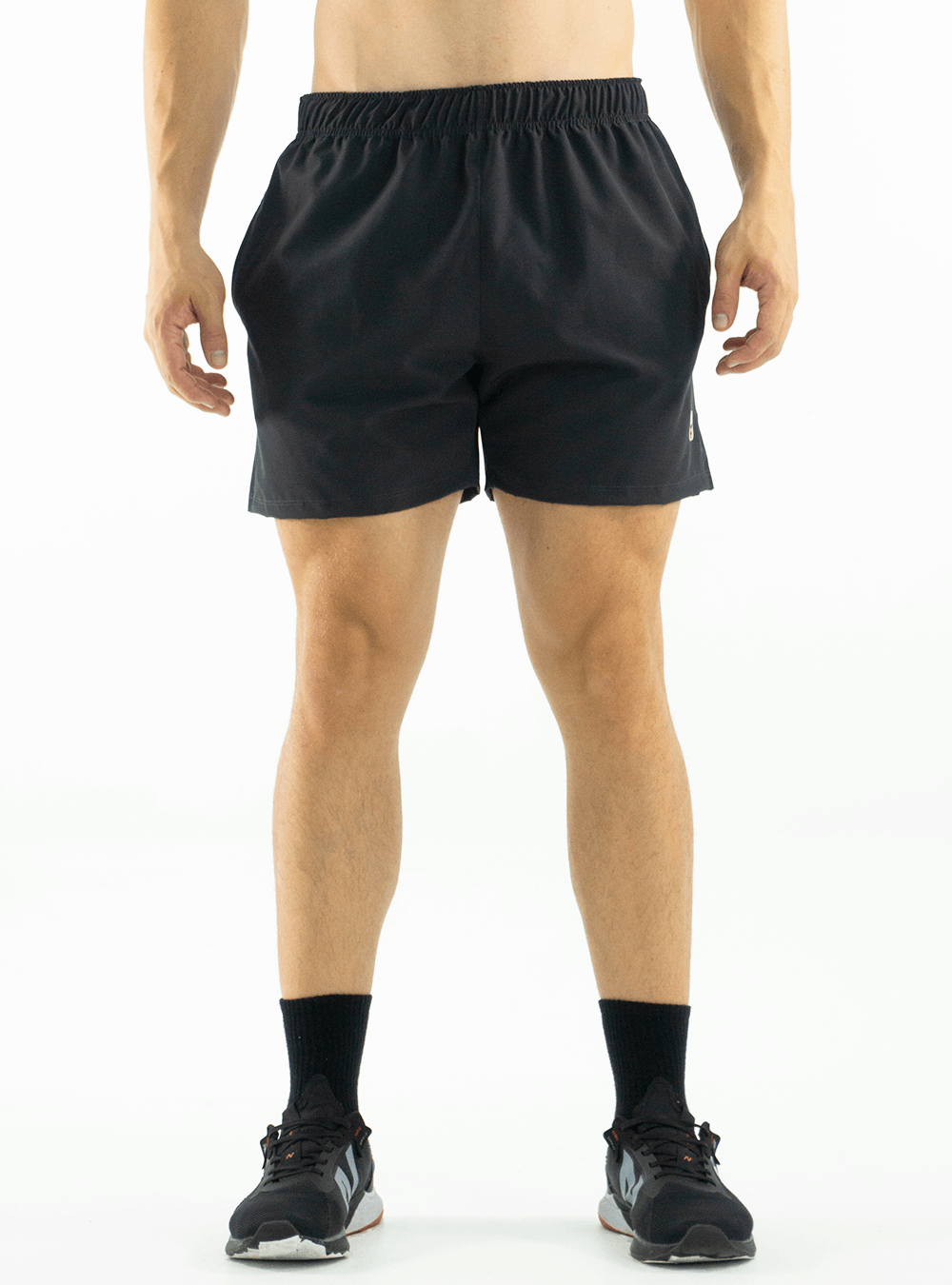 DARK GREY TIGHT SHORTS