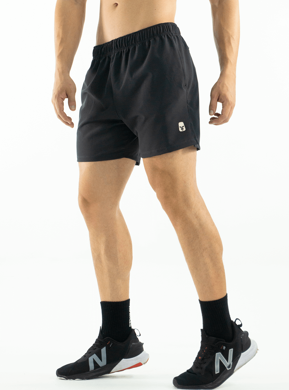 DARK GREY TIGHT SHORTS
