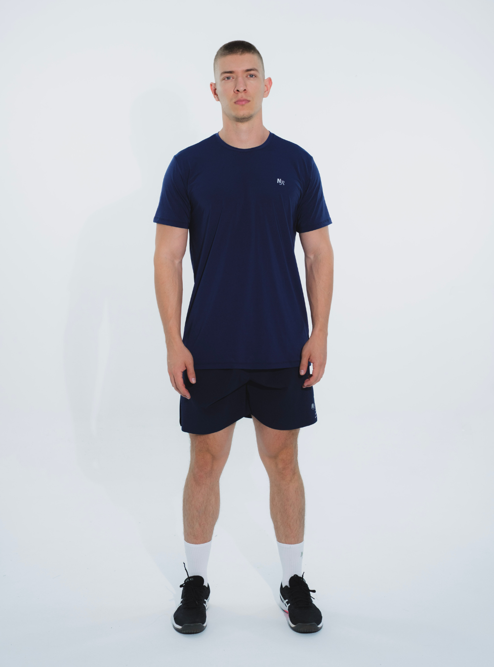 Dark Blue TechFit Cold Fabric T-shirt