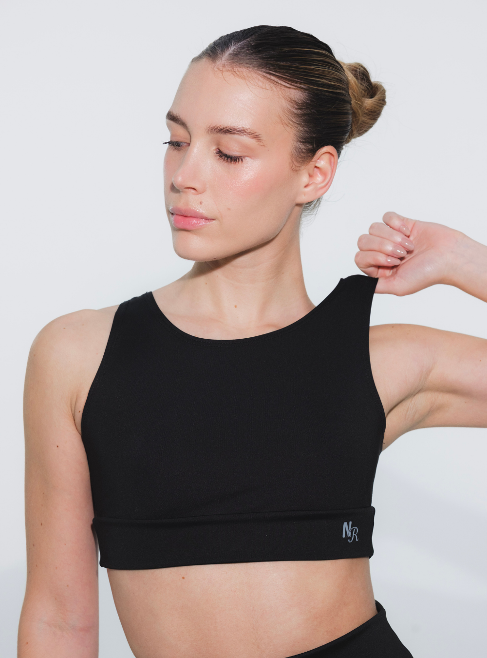 Black Running Top NR