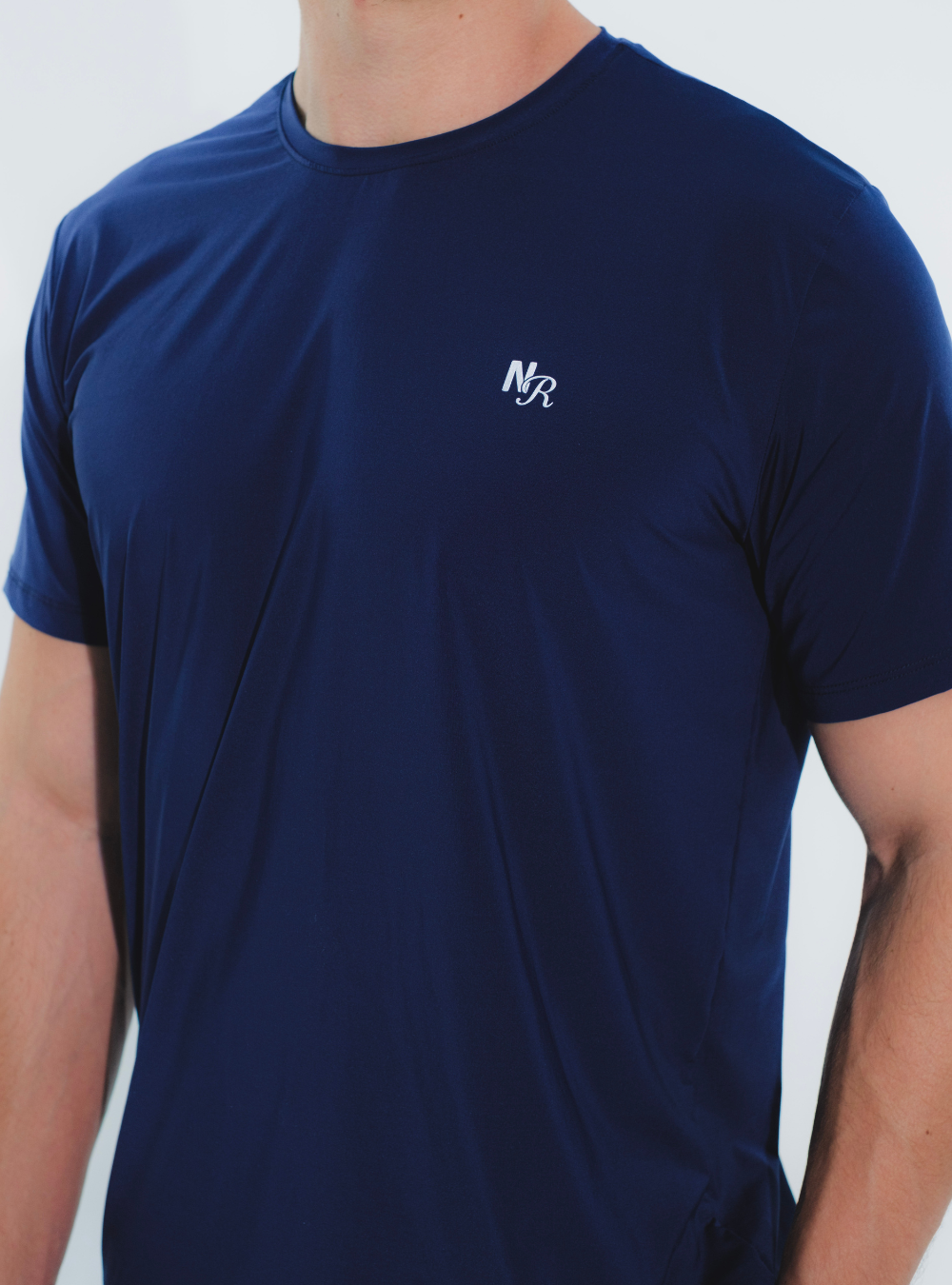 Dark Blue TechFit Cold Fabric T-shirt